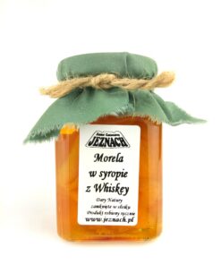 Morela w syropie z Whiskey