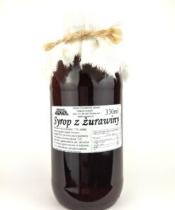 Syrop z żurawiny