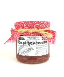 Dżem jabłkowo-żurawinowy