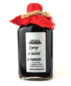 Syrop z wiśni z rumem