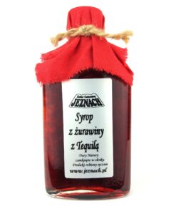 Syrop z żurawiny z Tequilą