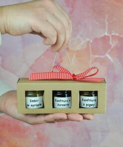 [17] Zestaw trzech mini konfitur do herbaty