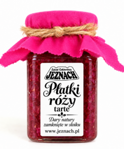 Płatki róży tarte