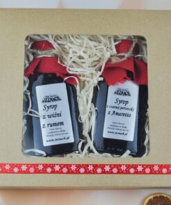 [03 BN] ❄️ Świąteczny ❄️ Zestaw syropów owocowych z Rumem i Amaretto