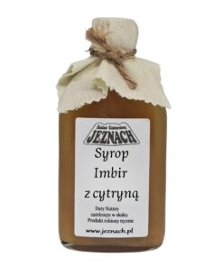 Syrop imbirowy z cytryną