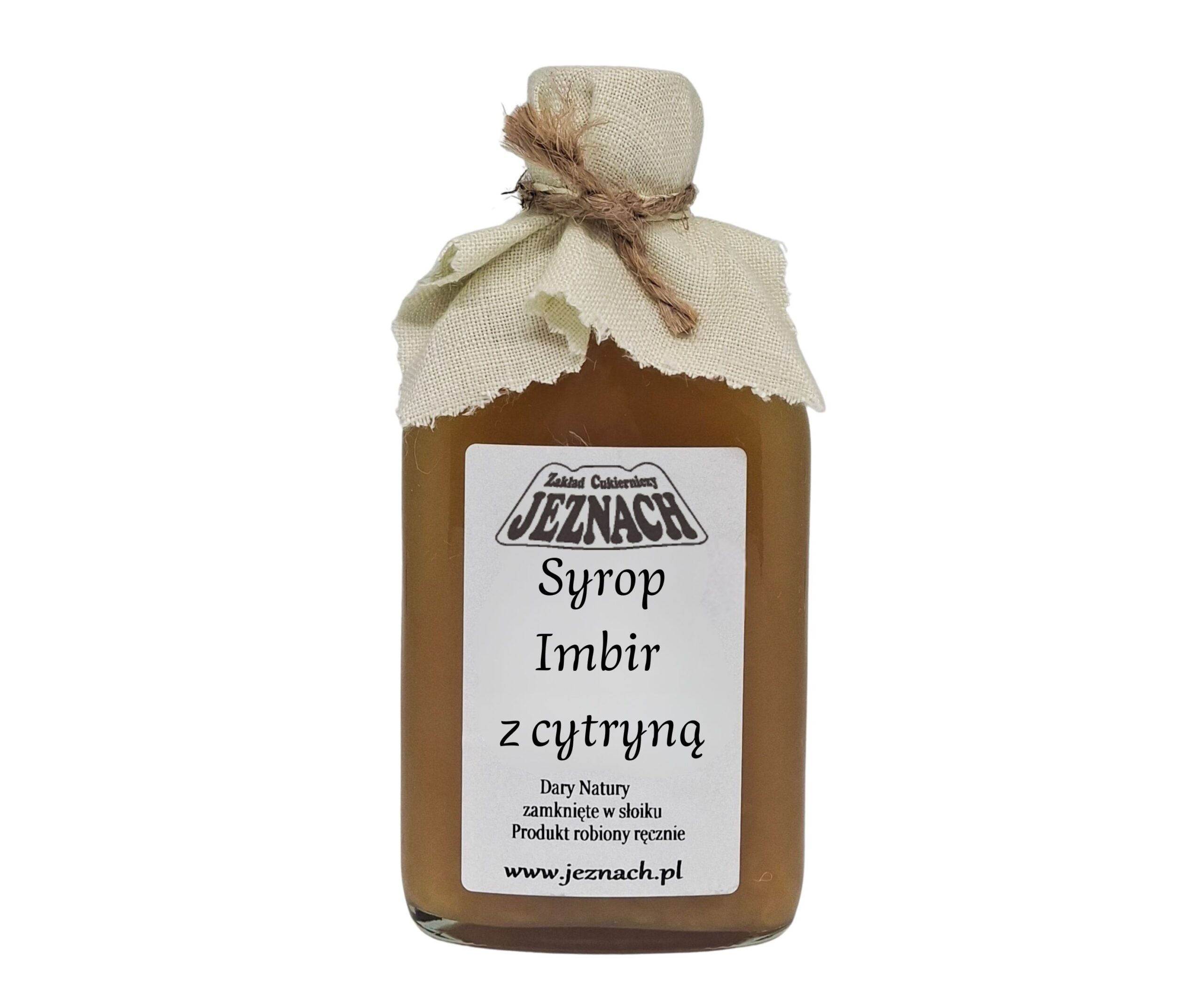 Syrop Imbir z cytryną